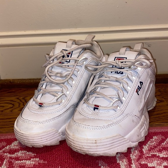 White Filas - Picture 3 of 4